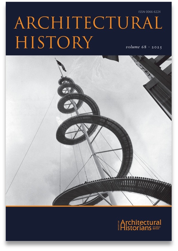 Cover of Architectural History